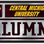 Central Michigan University 26x15 Alumni Wall Mirror 4 Central Michigan University 26x15 Alumni Wall Mirror