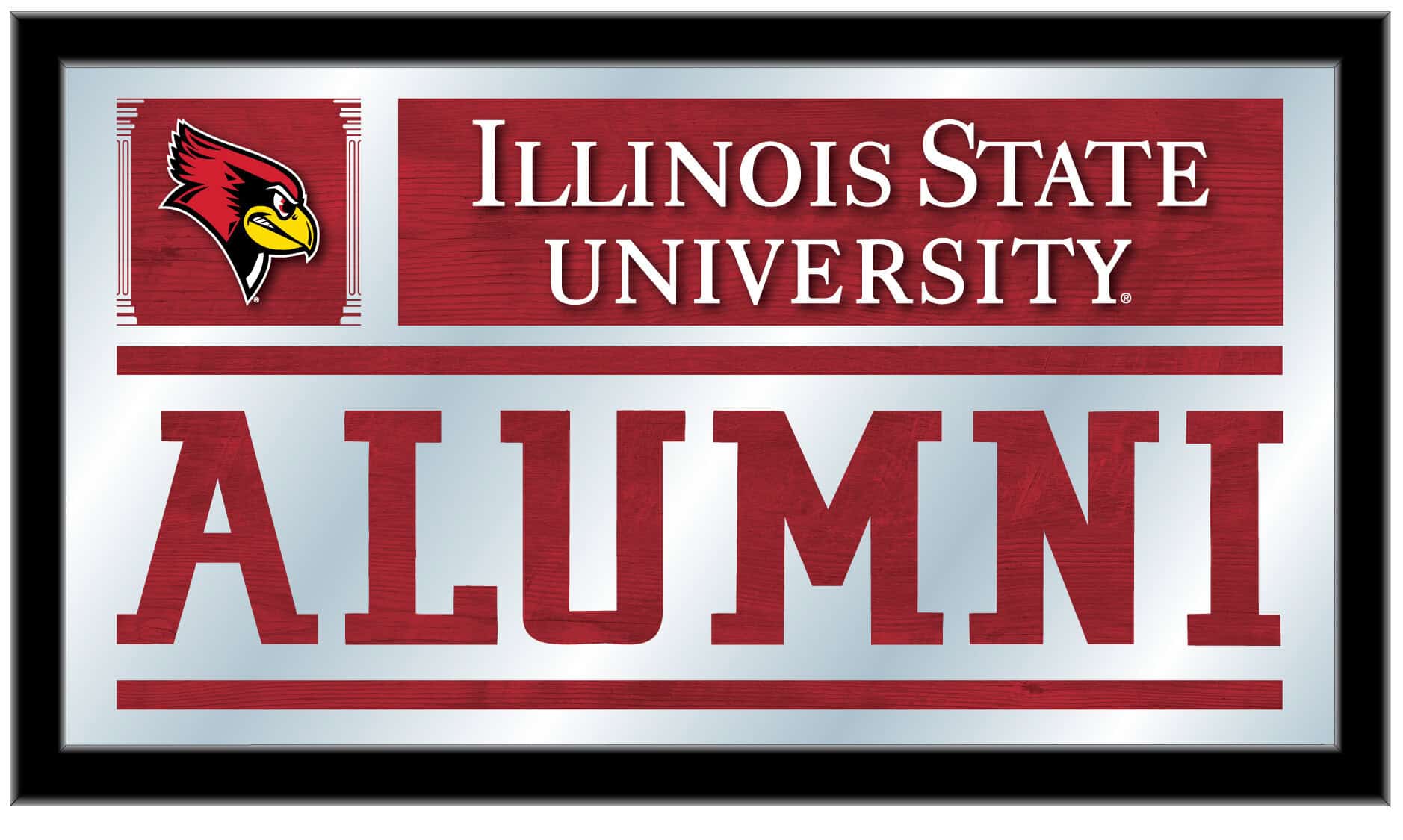 Illinois State University 26x15 Alumni Wall Mirror 1 Illinois State University 26x15 Alumni Wall Mirror