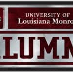 University of Louisiana at Monroe 26x15 Alumni Wall Mirror