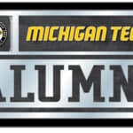 Michigan Tech University 26x15 Alumni Wall Mirror