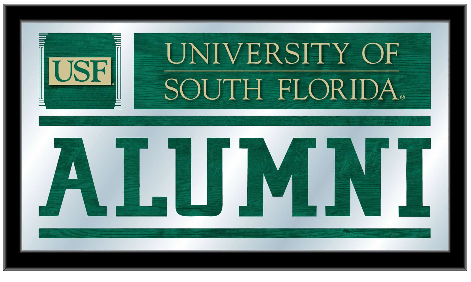 University of South Florida 26x15 Alumni Wall Mirror 1 University of South Florida 26x15 Alumni Wall Mirror