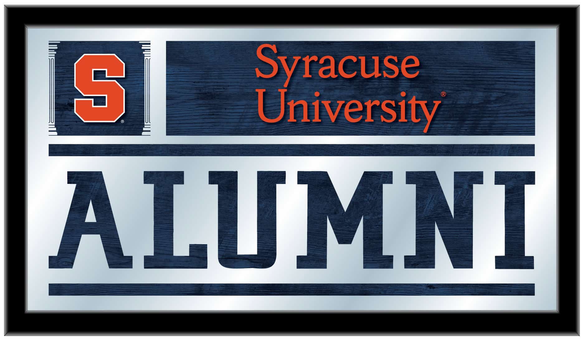 Syracuse University 26x15 Alumni Wall Mirror 1 Syracuse University 26x15 Alumni Wall Mirror