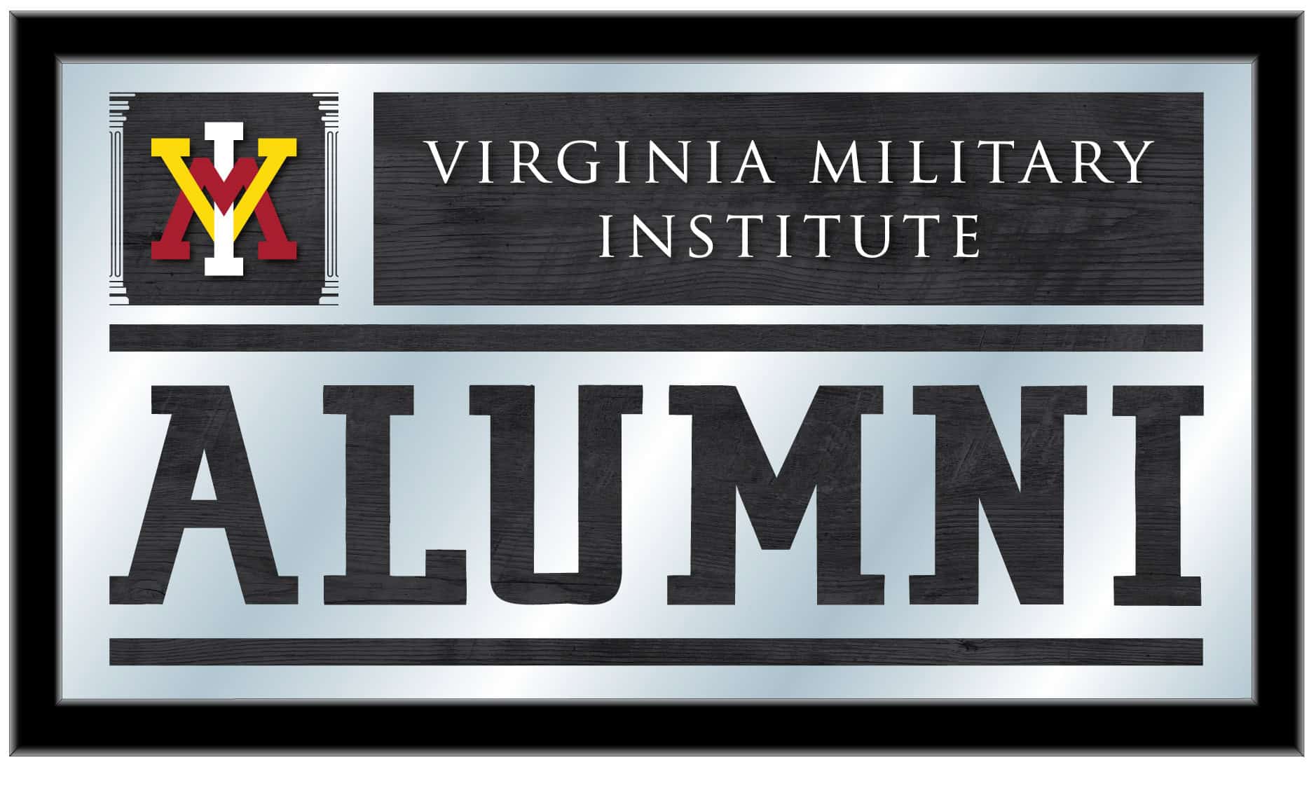 Virginia Military Institute 26x15 Alumni Wall Mirror 1 Virginia Military Institute 26x15 Alumni Wall Mirror