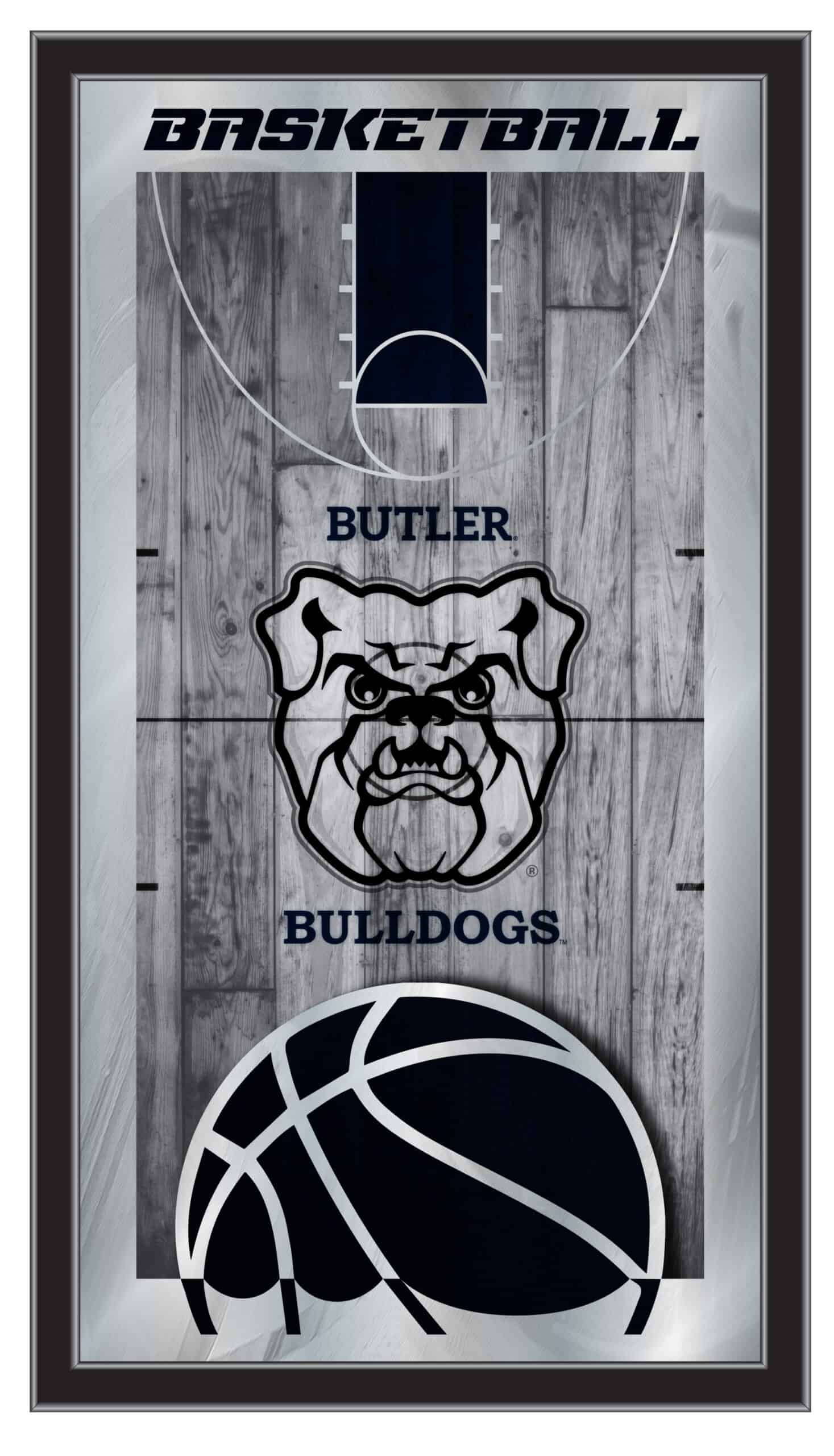 Butler University 15x26 Basketball Wall Mirror 4 Butler University 15x26 Basketball Wall Mirror