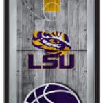 Louisiana State University 15x26 Basketball Wall Mirror
