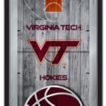 Virginia Tech University 15x26 Basketball Wall Mirror
