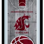 Washington State University 15x26 Basketball Wall Mirror