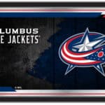 Columbus Blue Jackets 15x26 Hockey Collector Mirror 3 Columbus Blue Jackets 15x26 Hockey Collector Mirror