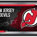 New Jersey Devils 15x26 Hockey Collector Mirror 3 New Jersey Devils 15x26 Hockey Collector Mirror