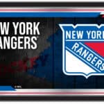 New York Rangers 15x26 Hockey Collector Mirror 3 New York Rangers 15x26 Hockey Collector Mirror