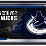 Vancouver Canucks 15x26 Hockey Collector Mirror 3 Vancouver Canucks 15x26 Hockey Collector Mirror