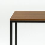 Modern Office Desk with Black Steel Frame and Wood Top 10 Modern Office Desk with Black Steel Frame and Wood Top