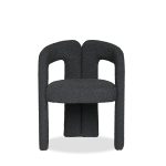 MELROSE Armchair Licorice Boucle Fabric