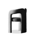 MELROSE Armchair Licorice Boucle Fabric