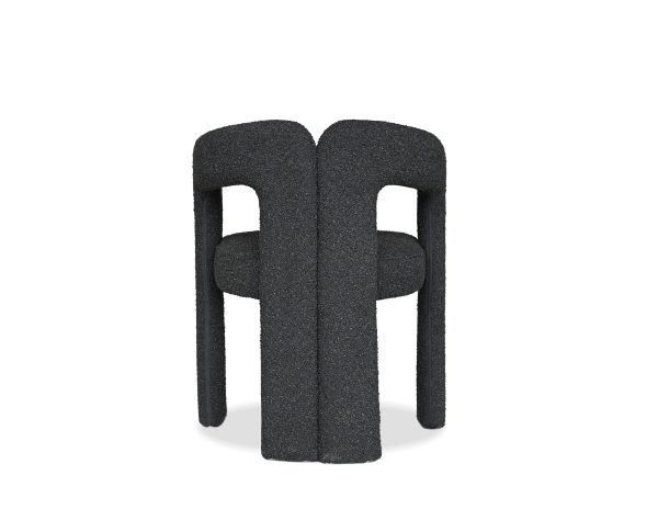 MELROSE Armchair Licorice Boucle Fabric 4 2
