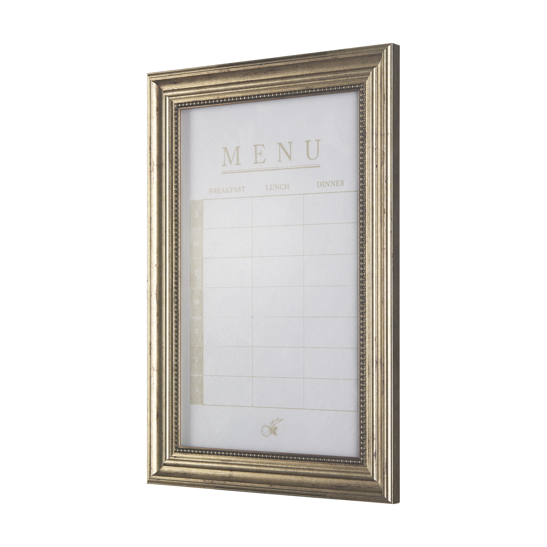 MENU I by Mercana Studio a Hand Embelished Textured Framed Art Print Matted under Glass 2 MENU I by Mercana Studio a Hand Embelished Textured Framed Art Print Matted under Glass - Image 2