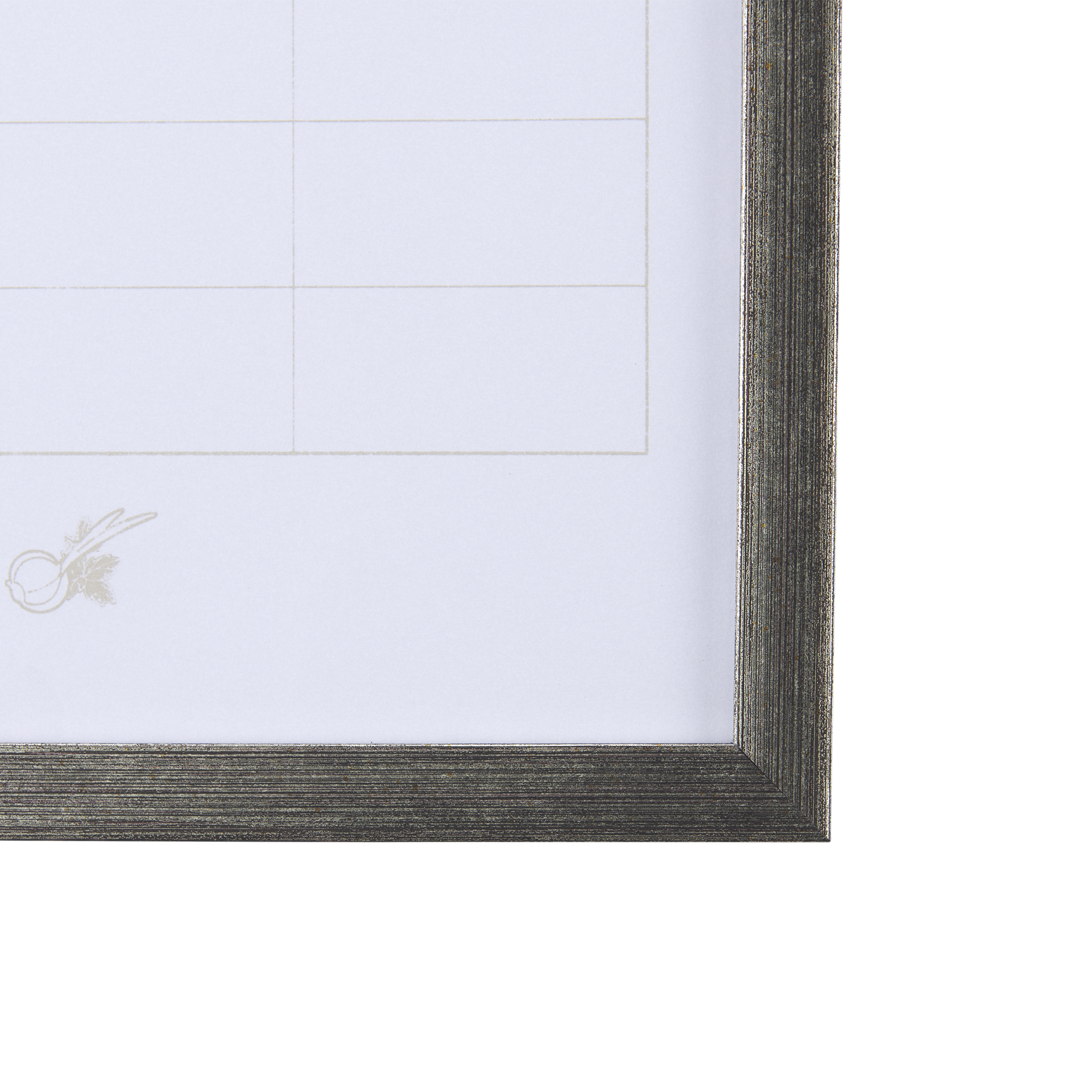 MENU I by Mercana Studio a Hand Embelished Textured Framed Art Print Matted under Glass 3 MENU I by Mercana Studio a Hand Embelished Textured Framed Art Print Matted under Glass - Image 3