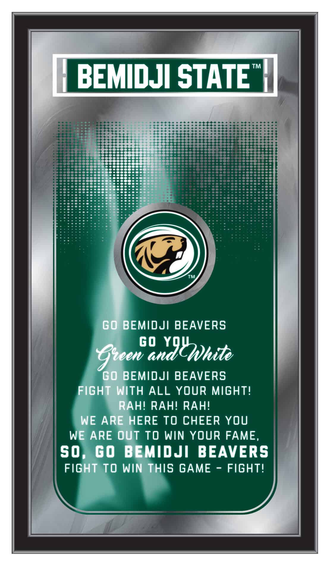 Bemidji State University 26x15 Fight Song Wall Mirror 1 Bemidji State University 26x15 Fight Song Wall Mirror