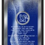 University of Memphis 26x15 Fight Song Wall Mirror