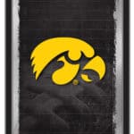 University of Iowa 15x26 Football Wall Mirror