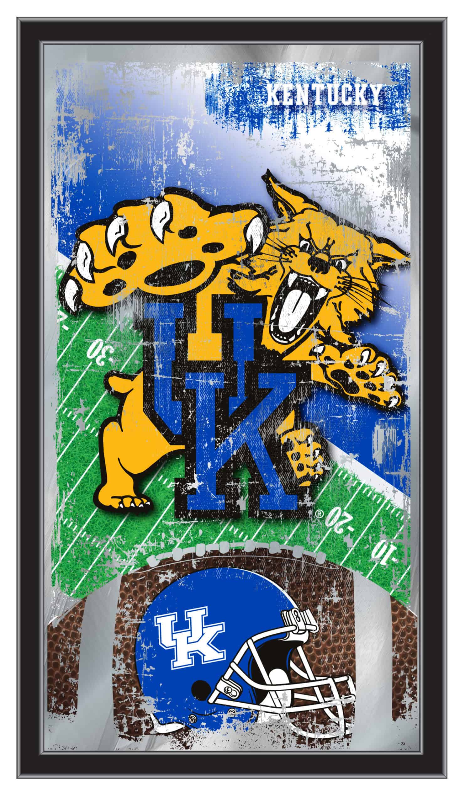 University of Kentucky 15x26 Football Wall Mirror 4 University of Kentucky 15x26 Football Wall Mirror