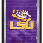 Louisiana State University 15x26 Football Wall Mirror