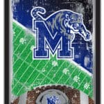 University of Memphis 15x26 Football Wall Mirror