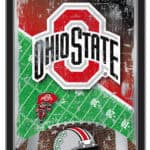 Ohio State University 15x26 Football Wall Mirror