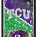 Texas Christian University 15x26 Football Wall Mirror