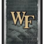 Wake Forest University 15x26 Football Wall Mirror 4 Wake Forest University 15x26 Football Wall Mirror