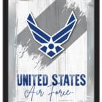 United States Air Force 17x22 Logo Wall Mirror (Alternate)