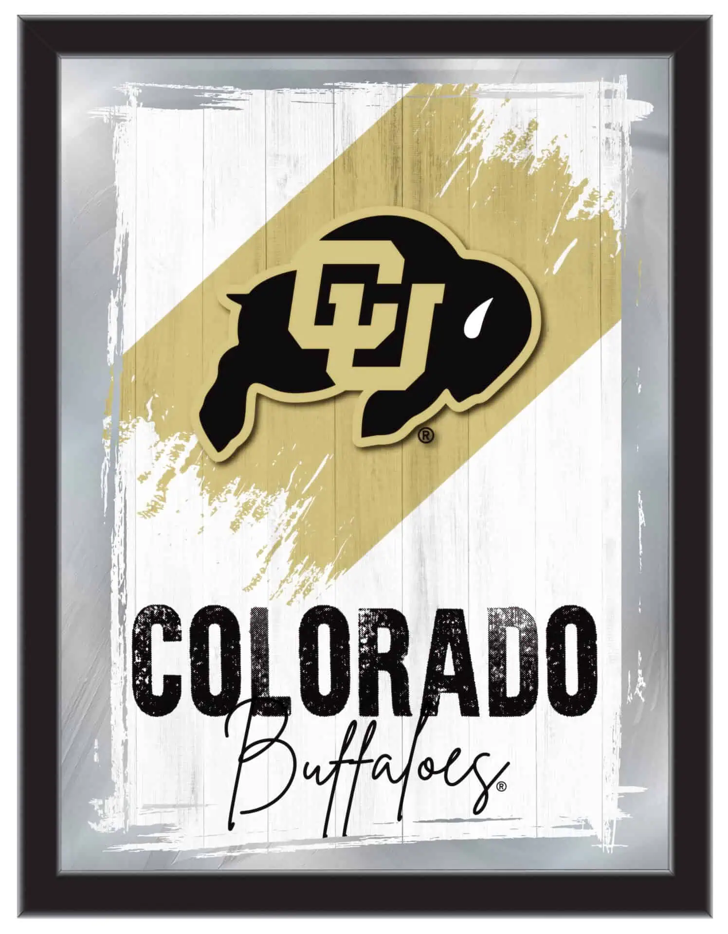 University of Colorado 17x22 Logo Wall Mirror (Alternate) 1 University of Colorado 17x22 Logo Wall Mirror (Alternate)