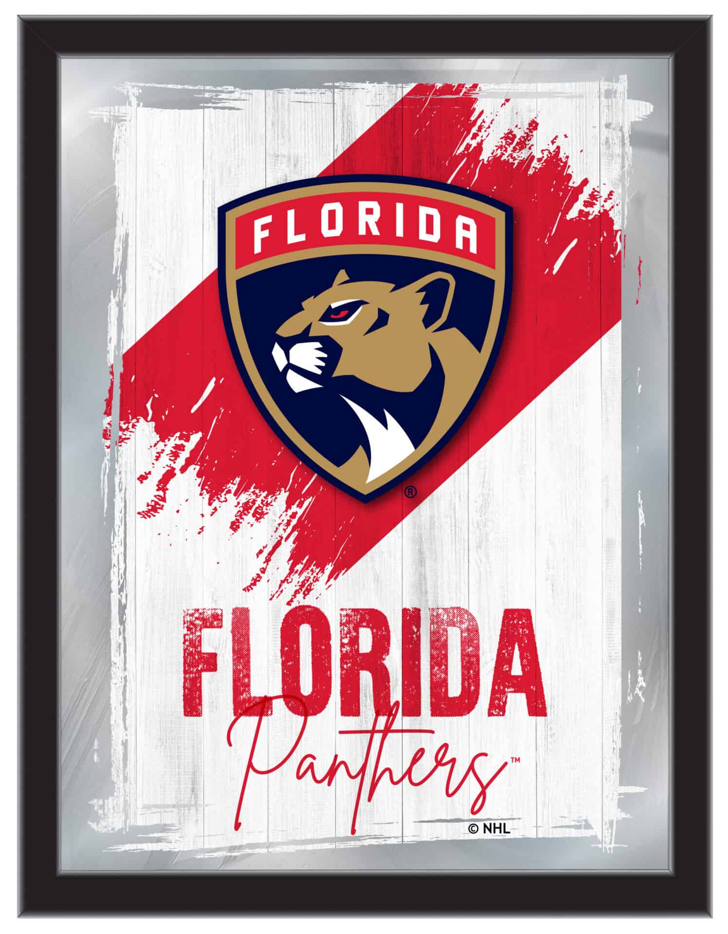 Florida Panthers 17x22 Logo Wall Mirror (Alternate) 1 Florida Panthers 17x22 Logo Wall Mirror (Alternate)