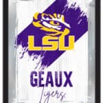Louisiana State University 17x22 Logo Wall Mirror (Alternate)