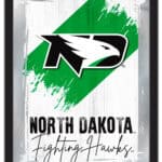 University of North Dakota 17x22 Logo Wall Mirror (Alternate)