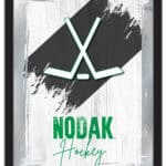 University of North Dakota (Hockey) 17x22 Logo Wall Mirror (Alternate)