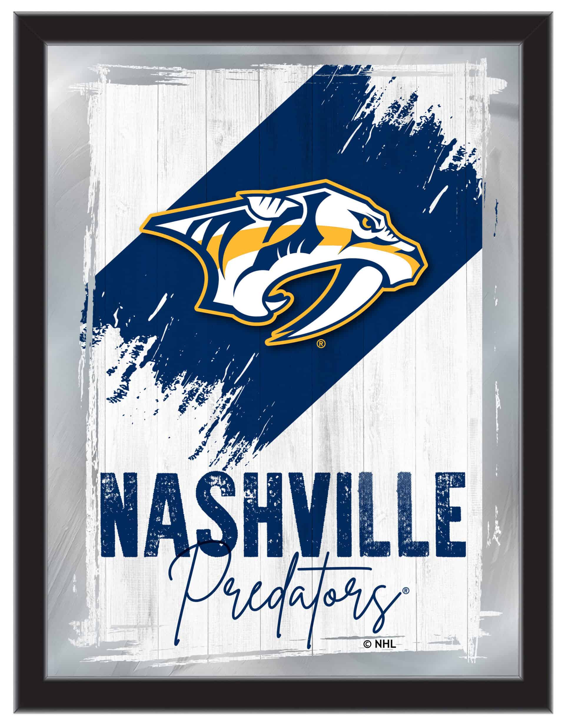 Nashville Predators 17x22 Logo Wall Mirror (Alternate) 4 Nashville Predators 17x22 Logo Wall Mirror (Alternate)
