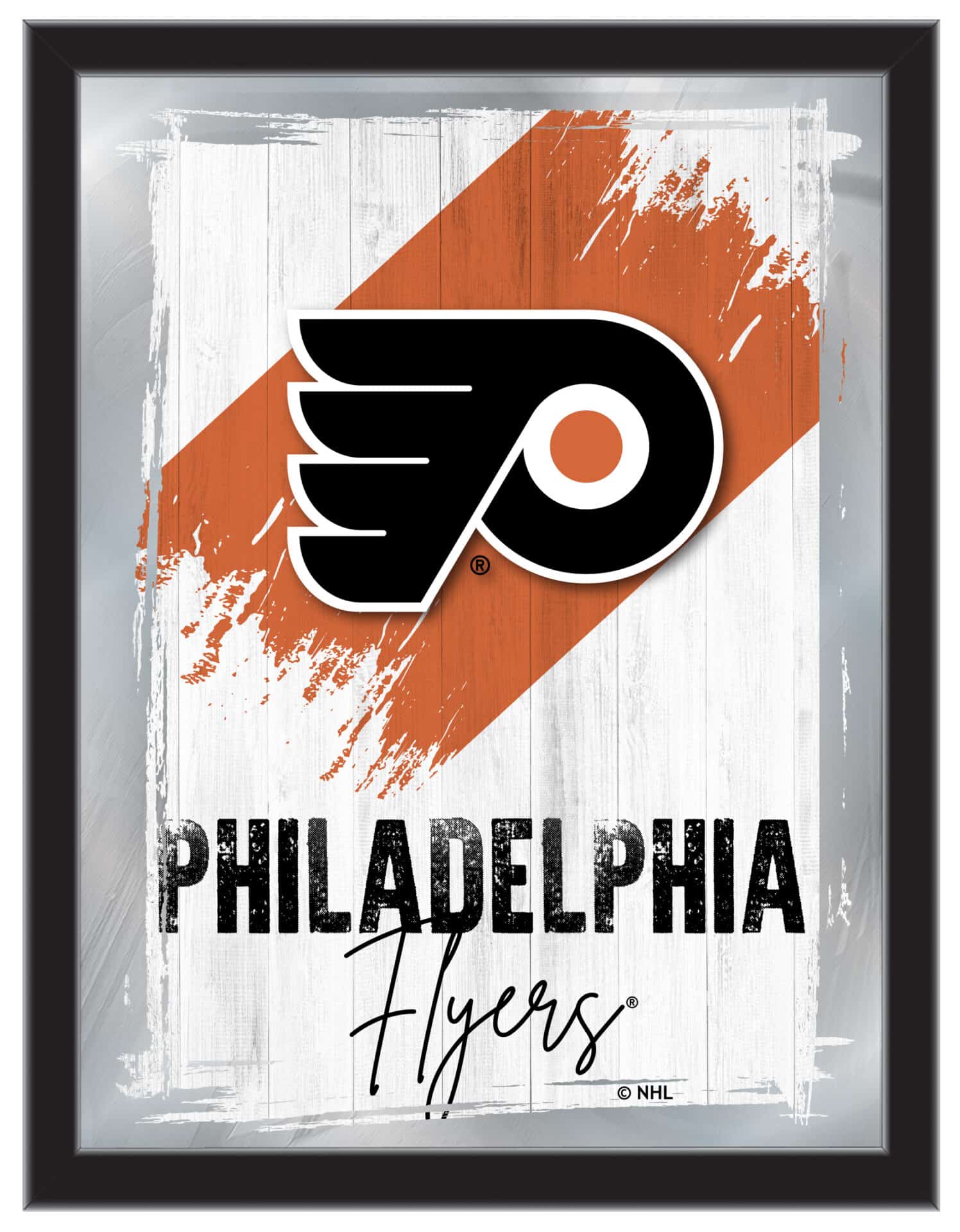 Philadelphia Flyers 17x22 Logo Wall Mirror (Alternate) 1 Philadelphia Flyers 17x22 Logo Wall Mirror (Alternate)