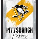 Pittsburgh Penguins 17x22 Logo Wall Mirror (Alternate) 4 Pittsburgh Penguins 17x22 Logo Wall Mirror (Alternate)