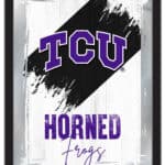 Texas Christian University 17x22 Logo Wall Mirror (Alternate)