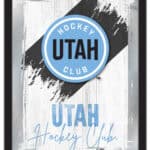 Utah Hockey Club 17x22 Logo Wall Mirror (Alternate) 4 Utah Hockey Club 17x22 Logo Wall Mirror (Alternate)