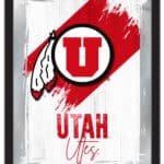 University of Utah 17x22 Logo Wall Mirror (Alternate) 4 University of Utah 17x22 Logo Wall Mirror (Alternate)