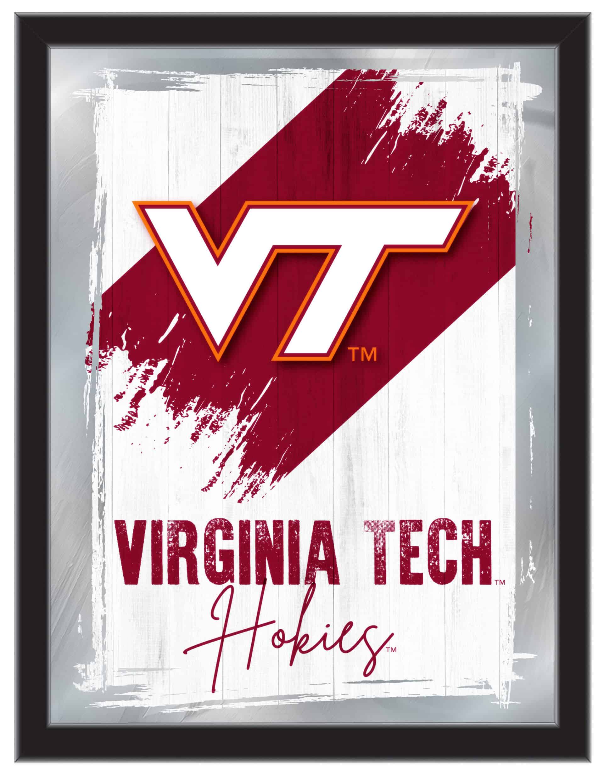 Virginia Tech University 17x22 Logo Wall Mirror (Alternate) 4 Virginia Tech University 17x22 Logo Wall Mirror (Alternate)