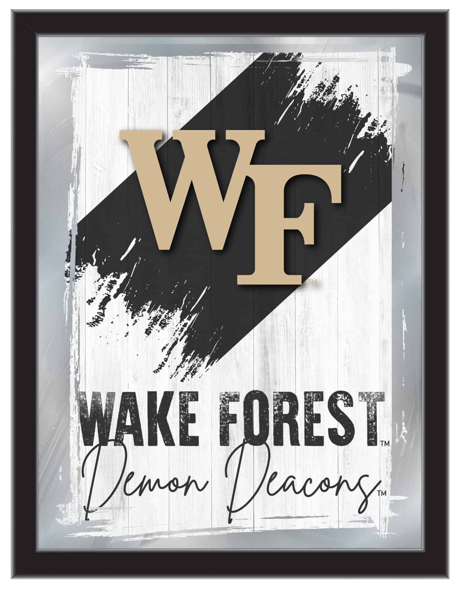 Wake Forest University 17x22 Logo Wall Mirror (Alternate) 1 Wake Forest University 17x22 Logo Wall Mirror (Alternate)