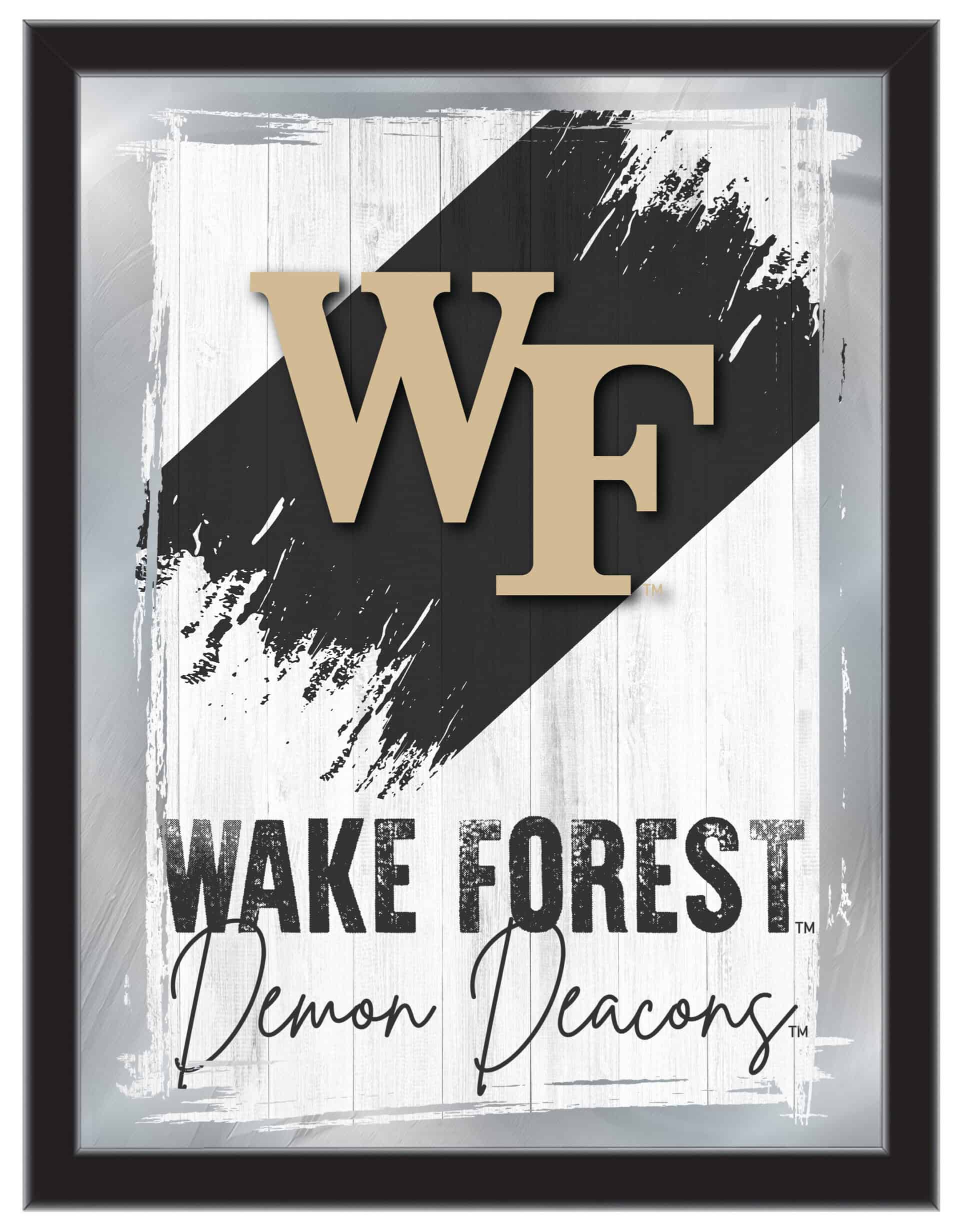 Wake Forest University 17x22 Logo Wall Mirror (Alternate) 4 Wake Forest University 17x22 Logo Wall Mirror (Alternate)