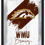 Western Michigan University 17x22 Logo Wall Mirror (Alternate) 4 Western Michigan University 17x22 Logo Wall Mirror (Alternate)