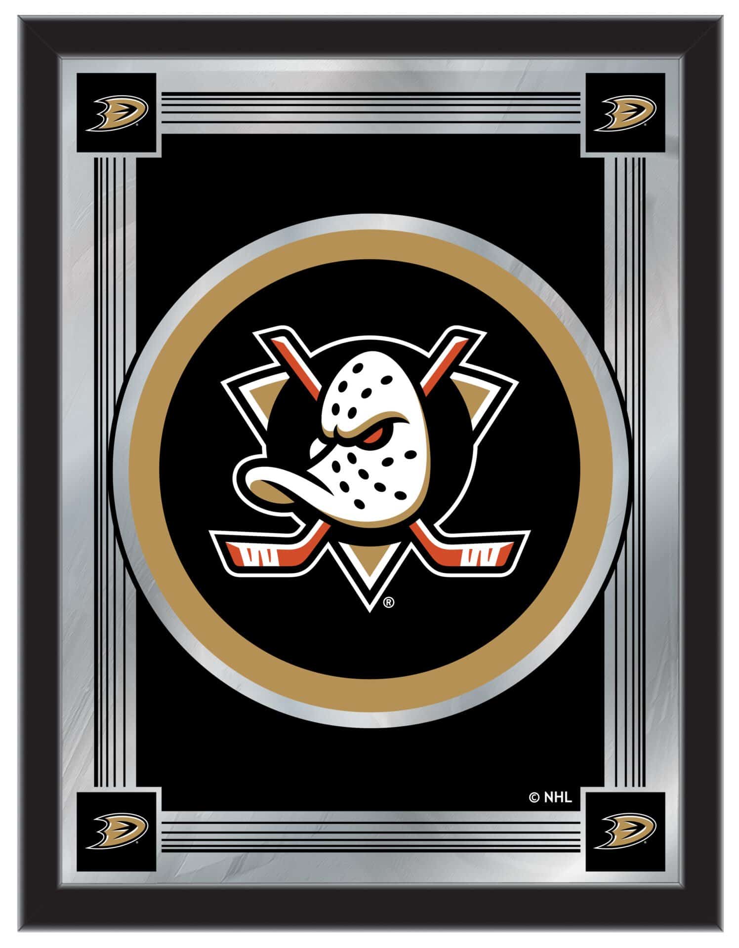 Anaheim Ducks 17x22 Logo Wall Mirror 1 Anaheim Ducks 17x22 Logo Wall Mirror