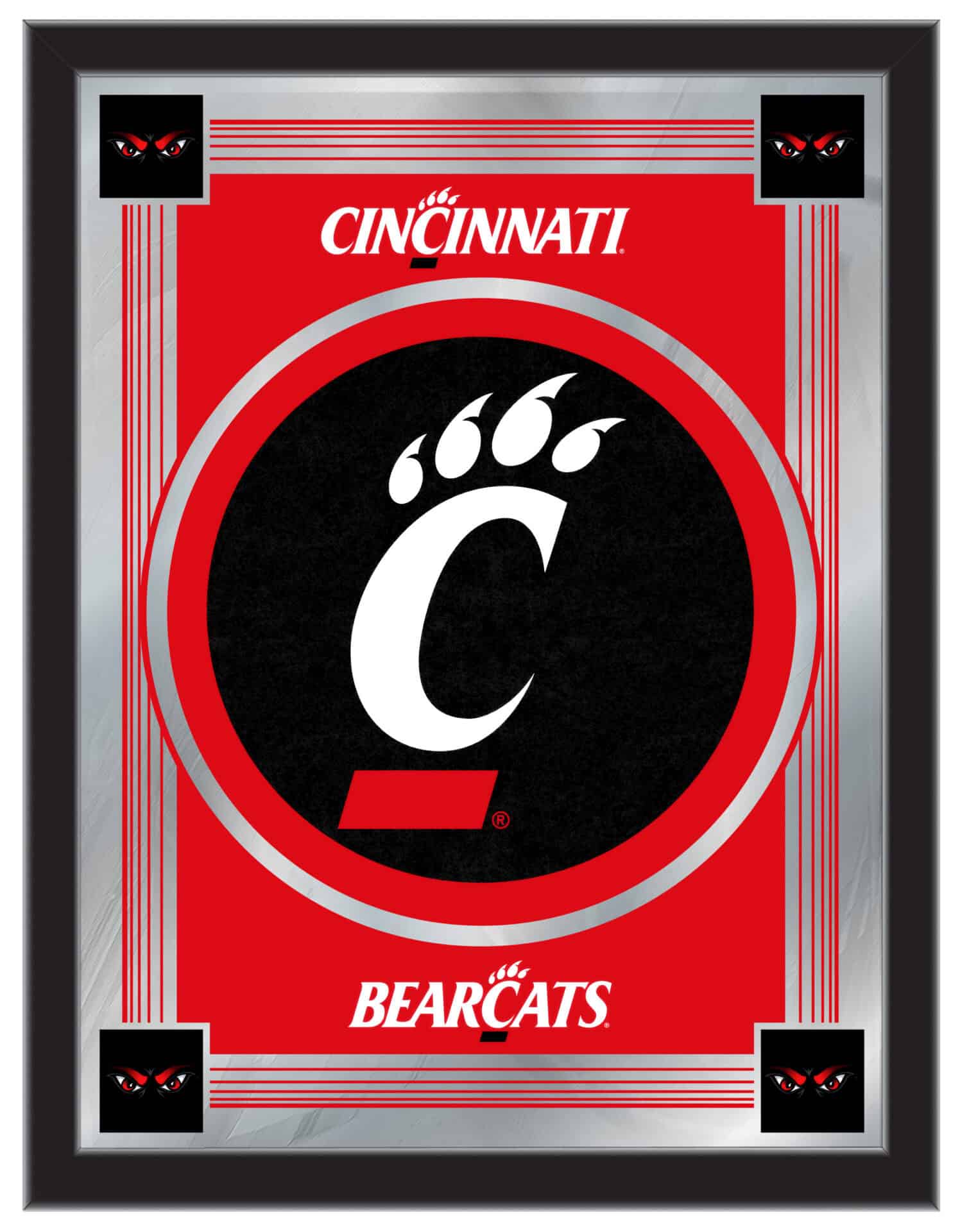 University of Cincinnati 17x22 Logo Wall Mirror 1 University of Cincinnati 17x22 Logo Wall Mirror