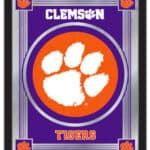Clemson 17x22 Logo Wall Mirror 4 Clemson 17x22 Logo Wall Mirror