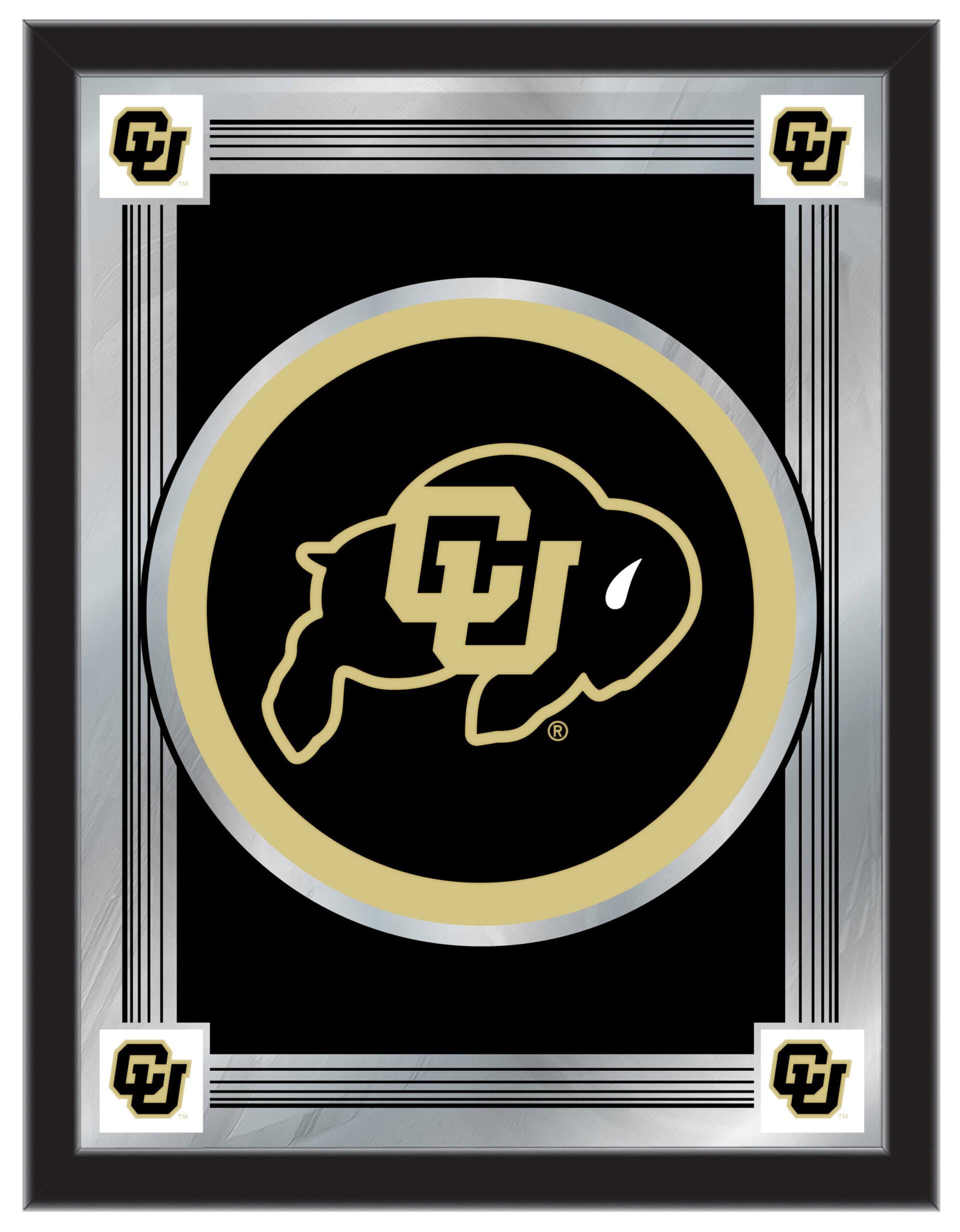 University of Colorado 17x22 Logo Wall Mirror 4 University of Colorado 17x22 Logo Wall Mirror
